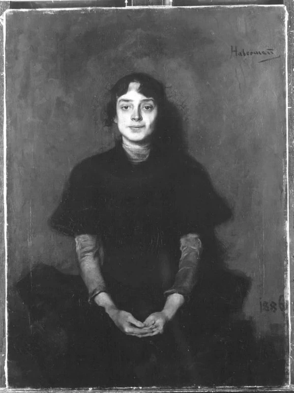 Hugo von Habermann - Ritratto della signora Torri, Bavarian State Painting Collections